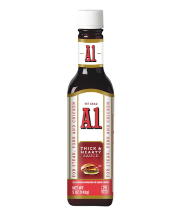 SENTICUM Thick & Hearty Steak Sauce for Steak, Pork & Chicken, 5oz Bottle