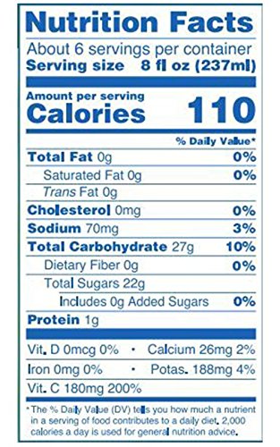 Thick & Easy Clear Thickened Orange Juice, Nectar Consistency, 46 Ounce (Pack Of 6)