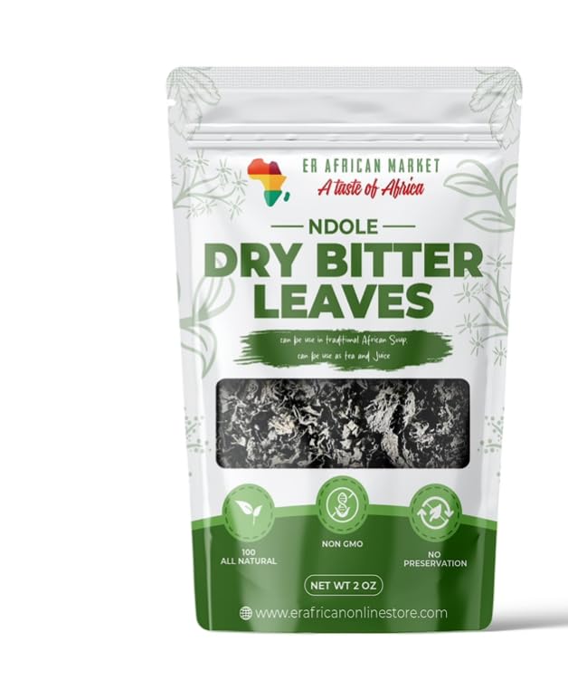 Generic Bitter Leaves - 2oz Dry Herbal Leaves, Model Q7-GMDP-WIS0