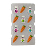Easter Sprinkles Icing Decoration for Cupcake Decorating, Easter Edible Carrot Bunny Cake Cupcake Topper for Baking Cookie Ice C