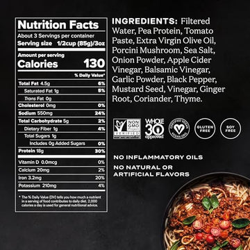 Abbots, Plant-Based Ground Beef Vegan Gluten-Free, 10 Ounce