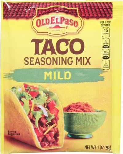 Old El Paso Taco Seasoning, Mild, 1 oz.