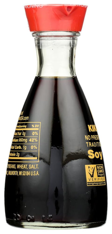 Kikkoman Soy Sauce, 5 Fl Oz, Pack of 3, Authentic Japanese Flavor