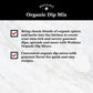 Watkins Organic Gourmet Dip Mix, Salsa & Sour Cream, 1.23 Oz. Packets, 12-Pack