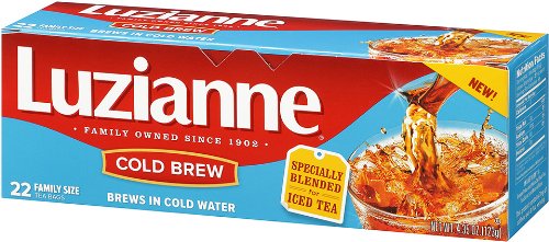 Luzianne Cold Brew Tea Bags , 22 Ct (Pack Of 6)