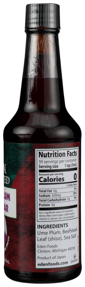 Eden Foods Ume Plum Vinegar, 10-Ounce (Pack Of 6)