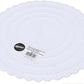 Wilton,  Decorator Preferred Round Scalloped Edge Cake Separator Plates, 6" to 14"