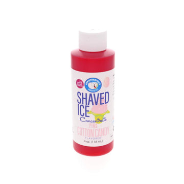Hypothermias Shaved Ice And Snow Cone Syrup Unsweetened Flavor Concentrate - 4 Fl Oz - Makes 1 Gallon Of Ready To Use Syrup - Pi