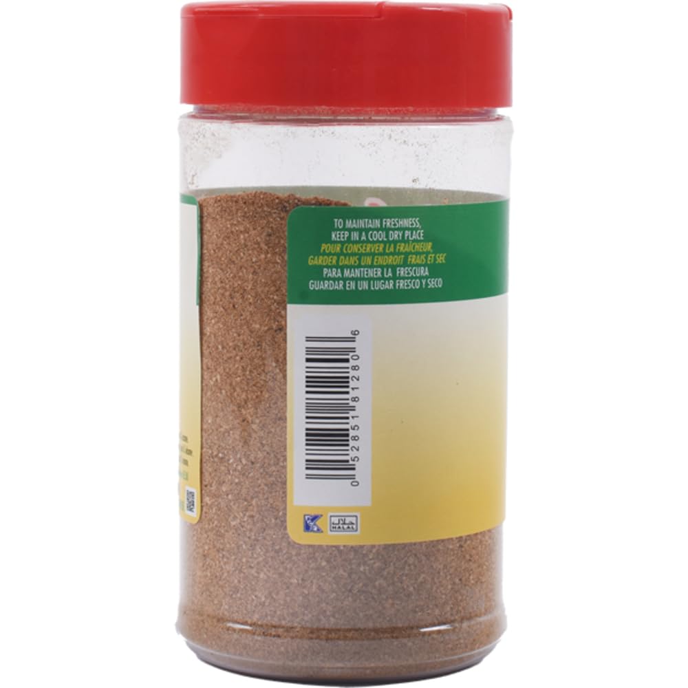 Sadaf Ground Dried Lime - Limoo Omani - Dried Lime Powder For Cooking & Food Flavoring - Lime Grounded - Kosher & Vegetarian - 5 Oz