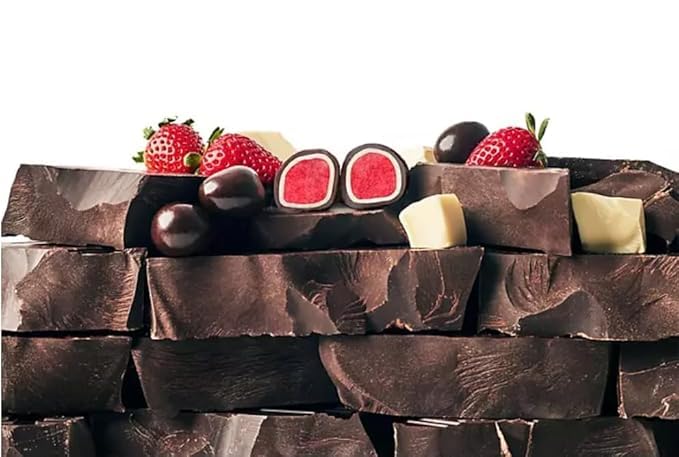 Tru Fru Nature 'S Strawberries, Hyper-Dried Fresh In White And Dark Chocolate | 16 Ounces, Resealable Bag