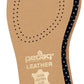 Pedag Leather Insole Withsweat Wicking Carbon Layer, Handmade In Germany, Fits Pumps And Dress Shoes, Tan, Us M15 / Eu 48