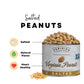 FERIDIES Super Extra Large Salted Virginia Peanuts 18 oz Can - 1.125 lb, Salted, Model 20-01-0018