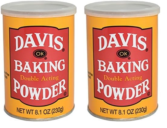 Davis Double Acting Baking Powder, 8.1 Ounce (Pack Of 2)