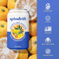 Spindrift Sparkling Water  Yuzu Mandarin Flavored  Made with Real Squeezed Fruit  12 Fl OZ Cans  Pack of 24 (Only 6 Calories per Can)