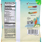 LILYS No Sugar Added Sour Gummy Worms Tart n Tasty Fruit Flavors Peg Bag, 1.8 oz