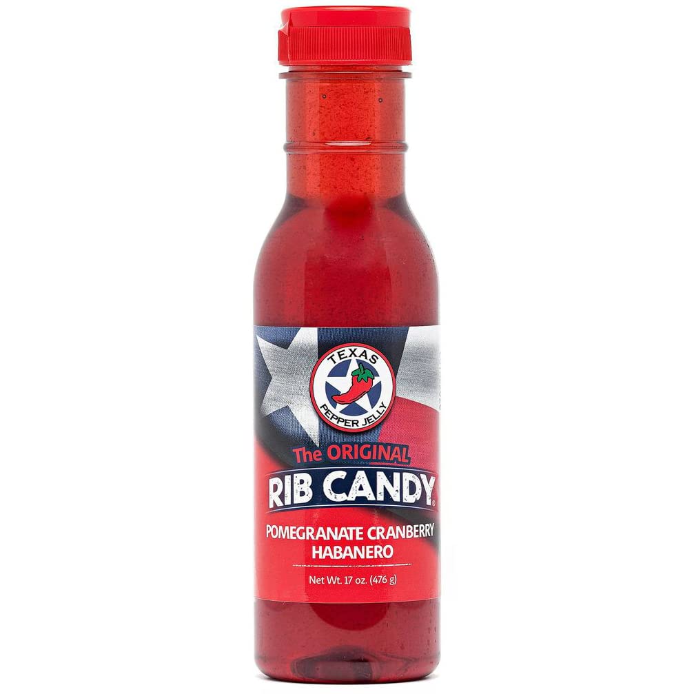 Rib Candy - Pomegranate Cranberry Habanero Net Wt. 17 Oz (476 G) Bottle