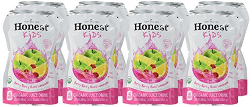 Honest Kids Organic Berry Good Lemonade, 6.76 Fl Oz (Pack of 8)