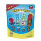 Christmas Candy Variety Pack Bag, 12 Ct Assorted Lollipops, Bulk Individually Wrapped Ring Pop, Push Pop, Baby Bottle Pop & Juic