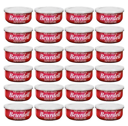 Beurdell French Salted Real Canned Butter 100% Natural Pasteurized Butter A real butter from France | Great For Hurricane Prepar