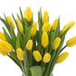 Kabloom Flowers - Valentine Collection - Premium 20 Yellow Tulips Without Vase - Farm Fresh Cut Flowers. Gift For Birthday, Anni