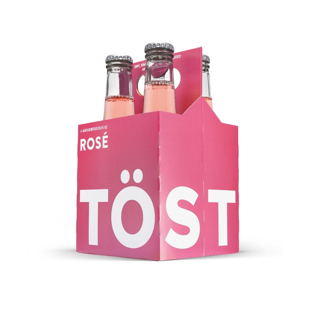 Tst Ros? All-Natural Non-Beverage-Style Sparkling Beverage  250 Ml - 16 Pack