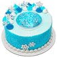 Edible Beach Ocean Water Cake & Cupcake Decoration Topper Confetti Sprinkles (Coarse Sparkling Water)
