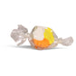 Candy Corn Style Taffy Chews by Its Delish, 1 lb Bulk Bag, Individually Wrapped Gourmet Soft Fluff Salt Water Taffies - Perfect