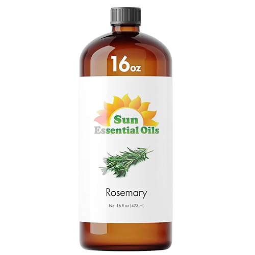 Sun Essential Oils 16Oz - Rosemary Essential Oil - 16 Fluid Ounces
