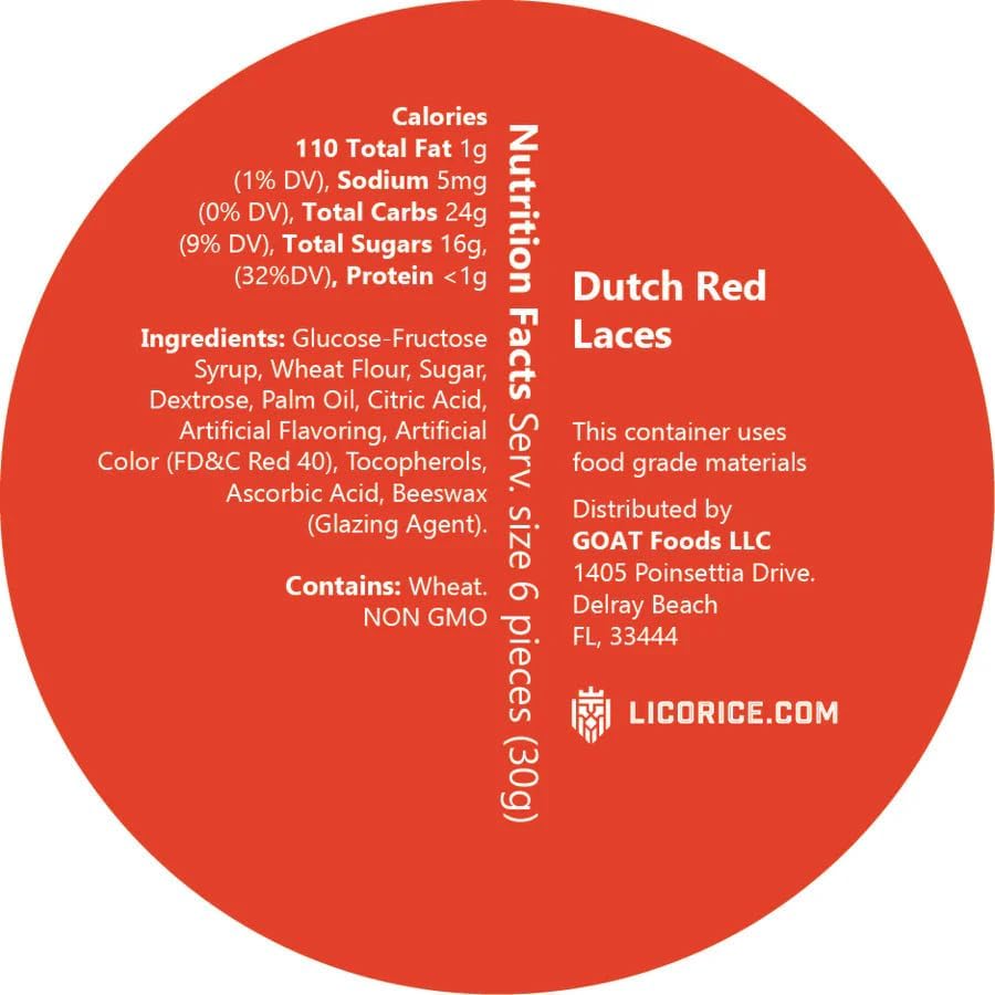 Licorice.Com Gourmet Licorice Candy Duo Pack - Dutch Red And Black Laces