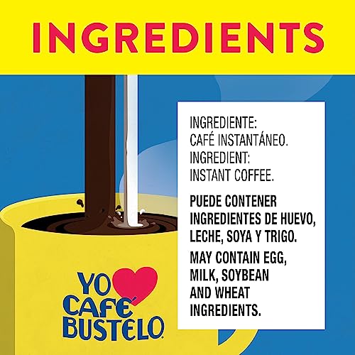 Supreme By Bustelo Freeze Dried Instant Coffee, 3.52 Ounces