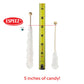 Extra Large Rock Candy Sticks: 18 Orange Rock Candy Sticks - Individually Wrapped - Espeez Rock Candy Sticks For Candy Buffet, Birthdays, Weddings, Receptions And Baby Shower
