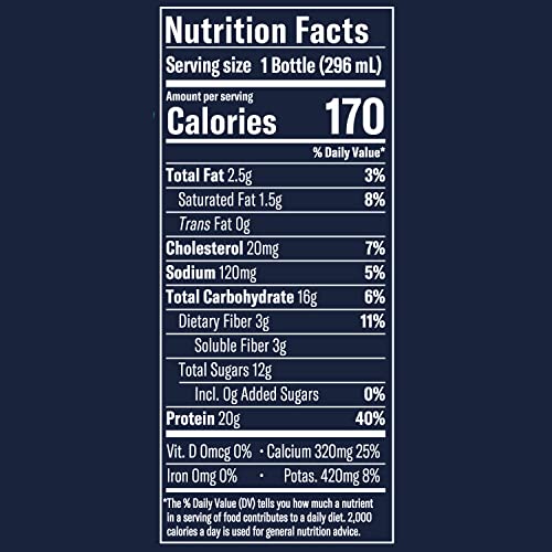 Chobani 20g Low-Fat Greek Yogurt Drink Mixed Berry Vanilla 10 fl oz