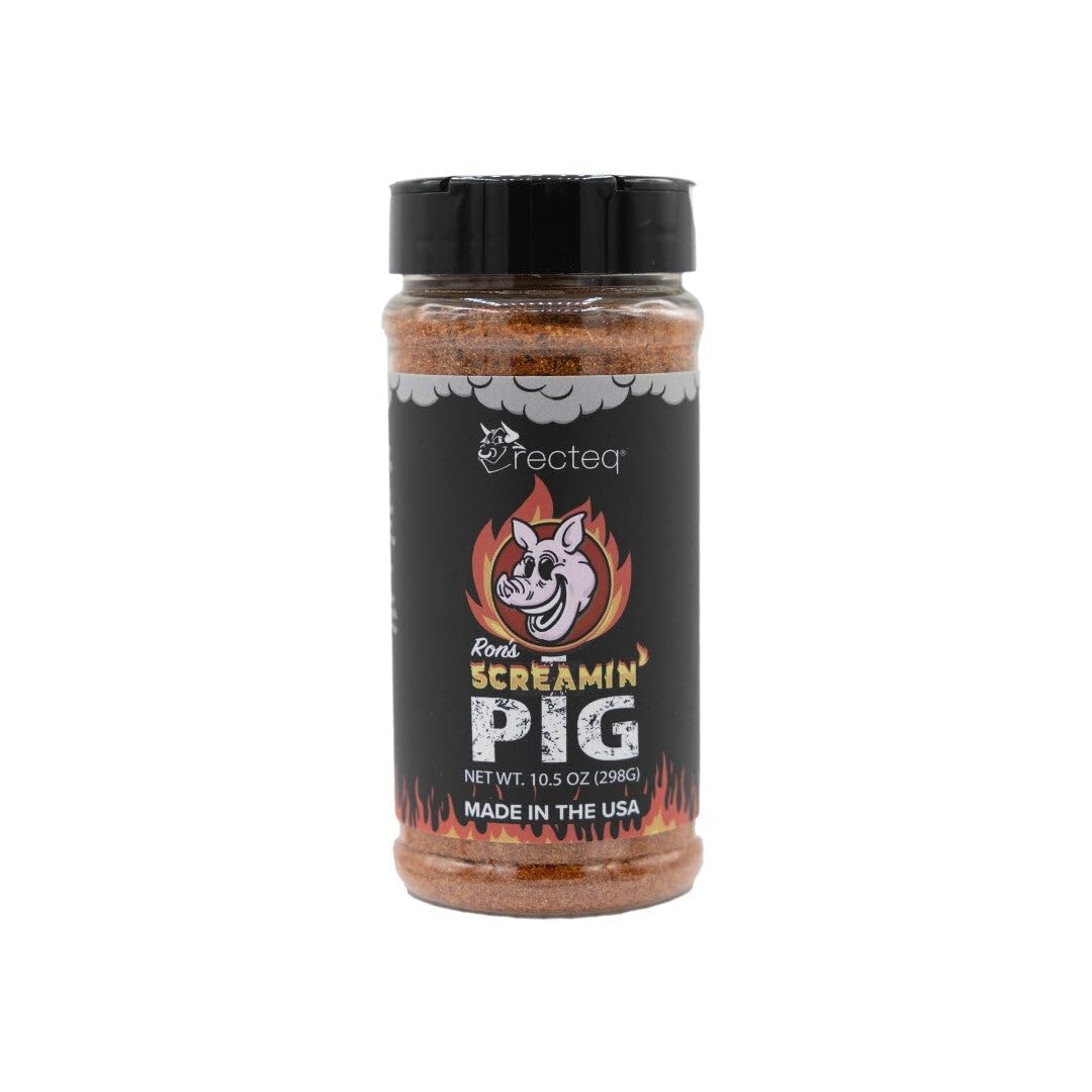 recteq BBQ Rubs & Spices - Rons Screamin Pig, Sweet Heat, 10.5 Ounce