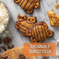 Snappers Peanut Butter & Pretzels Cluster Snack, Crunchy Pretzel with Milk Chocolate, 6 oz (Pack of 3)