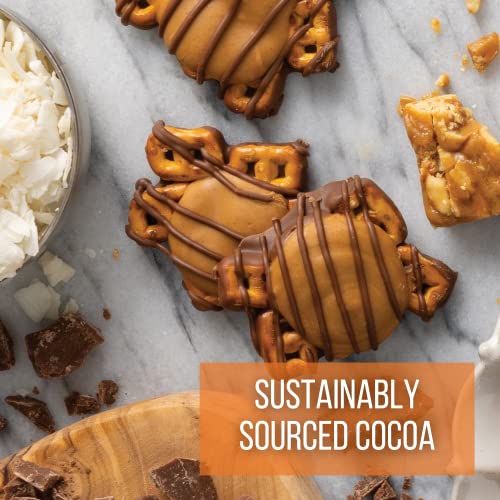 Snappers Peanut Butter & Pretzels Cluster Snack, Crunchy Pretzel with Milk Chocolate, 6 oz (Pack of 3)