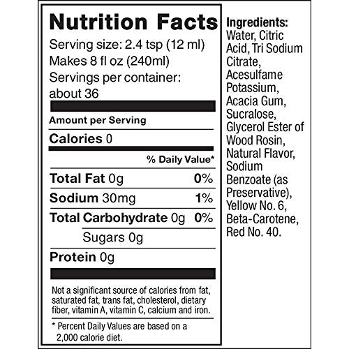 Sodastream Sparkling Drink, Diet Orange, 14.8 Fl Oz (Pack Of 2), 14.8 Fl Oz