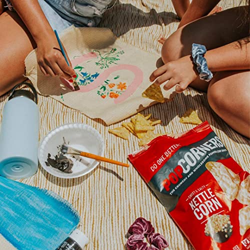 Popcorners Popped Corn Snacks Kettle Corn, 12 Oz