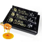 Black Leopard Honey Packs- 20 Gram Satchets - Pack of 10 - enhanced Pure Honey with Jelly Bee Pollen