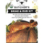Kinder'S Butcher'S Organic Turkey Brine And Rub Kit With Brining Bag, 11.25-Ounces, Gluten Free, Usda Organic, Kosher