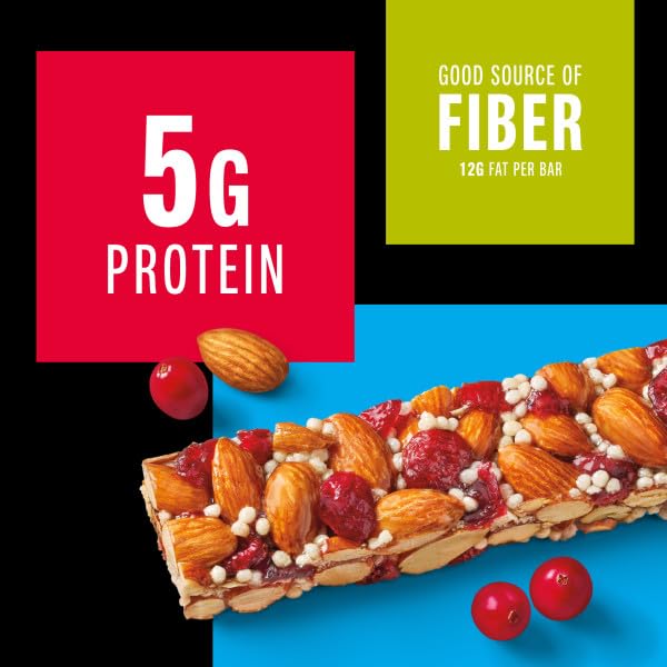 KIND Nut Bars  Cranberry Almond  Healthy Snack Bars  Gluten Free  Low Sugar  6g Protein  36 Count