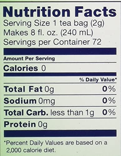 Tetley Green Tea Bags, Lemon Flavor, 72 Count, Rainforest Alliance Certified