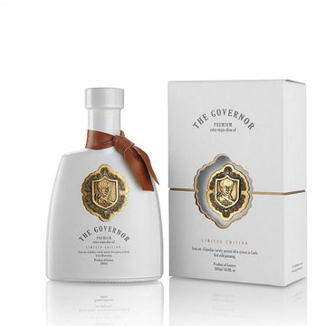 The Governor Limited Edition Extra Virgin Olive Oil - Unfiltered, Cold-Pressed, Early Harvest, Single Origin - Peppery, Robust,