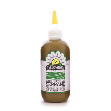 Yellowbird Serrano Hot Sauce (9.8 Oz, Case Of 6)