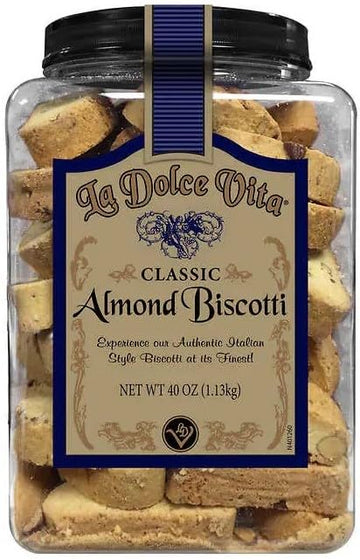 La Dolc'e Vit'a Classic Italian Biscotti, 40 oz