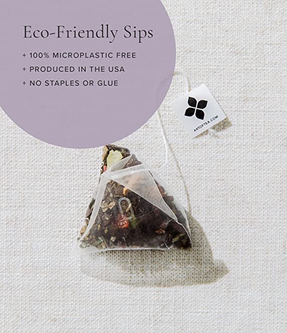 Art of Tea Organic Earl Grey Crème Tea - 50 Eco Friendly Assorted Tea Bags