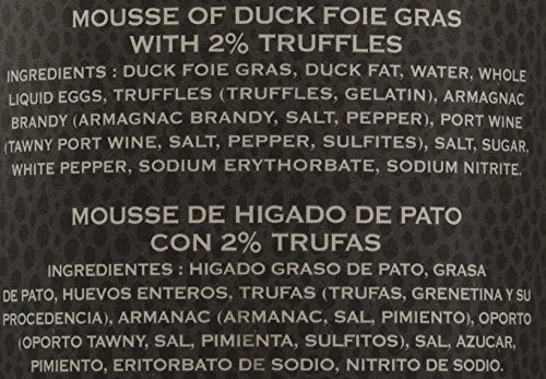 Rougie Mousse of Duck Foie Gras with 2% truffles 11.28 oz