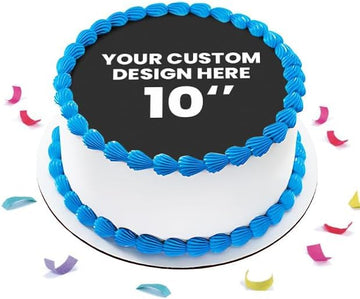Your own picture - Create Your Special Event with Custom Edible Image Toppers - Upload Photos for Unique, Stylish Designs on Rec