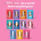 UNREAL Milk Chocolate Gems Family Size, 12 OZ