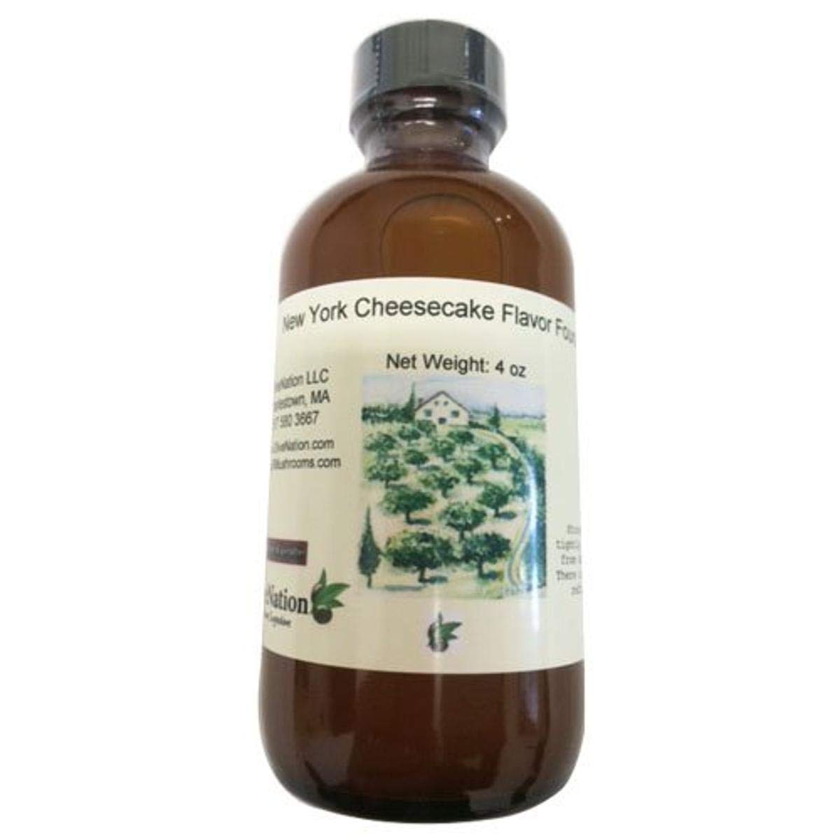 OliveNation Cheesecake Flavoring for Beverages & Desserts, Sugar Free, Gluten Free - 4 oz, Model EZZE4