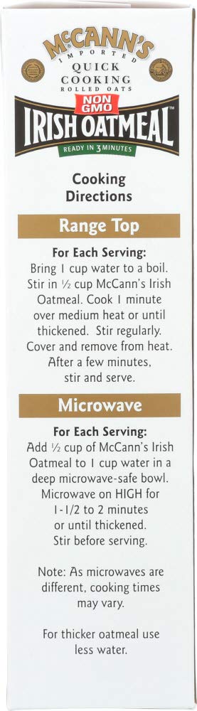 Mccann Oatmeal Irish Box Quick (Pack of 2)